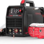 YESWELDER 135A MIG Fülldraht Schweißgerät ohne Gas mit 2 Spulen Fülldraht | 230V 3-in-1 Fülldrahtschweißgerät, Flux MIG/Lift WIG/MMA, LED Digitalanzeige