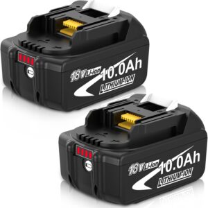 2 Stück 10.0Ah Ersatzakku für Makita Akku 18V 10Ah