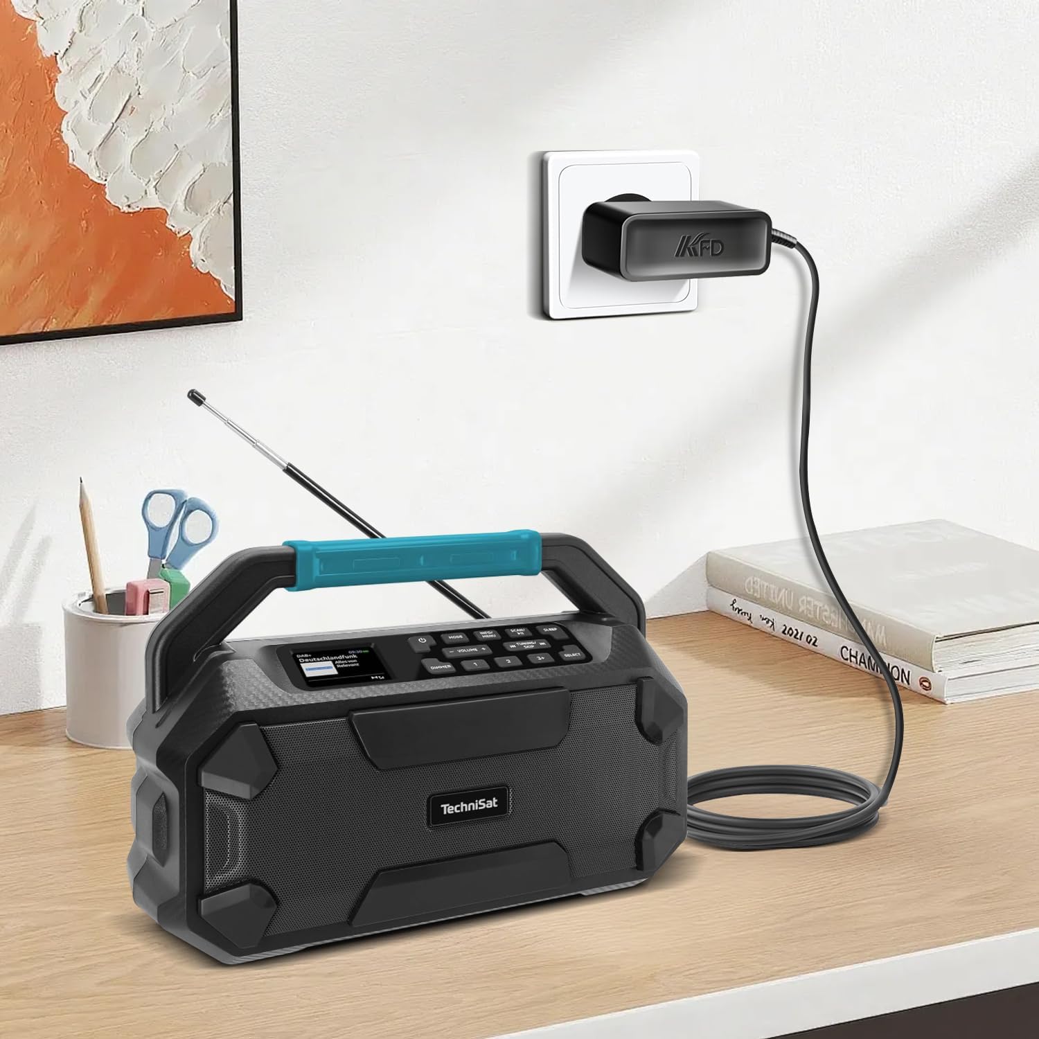 KFD Netzteil 18V Ladegerät Ladekabel für Einhell Akku-Baustellenradio TE-CR 18 Li DAB+/FM/BT, TechniSat Viola 231 OD Makita Akku kompatibles Digitradio 0000/2967 0000/3966 18Volt Ersatzteile 2 KFD Netzteil 18V Ladegerät Ladekabel für Einhell Akku-Baustellenradio TE-CR 18 Li DAB+/FM/BT, TechniSat Viola 231 OD Makita Akku kompatibles Digitradio 0000/2967 0000/3966 18Volt Ersatzteile – Bild 2