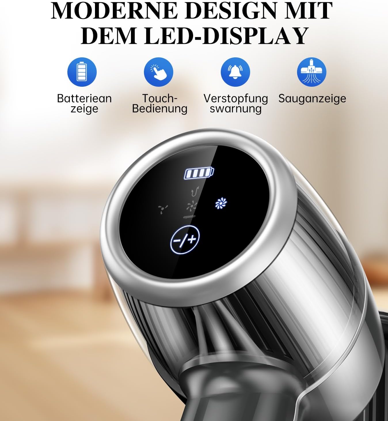 Akku Staubsauger Kabellos Akkustaubsauger Akkusauger - Kabelloser Stabstaubsauger Elektrische Sauger Kehrbesen mit Ladestation Cordless Vacuum Cleaner Für Tierhaare Teppich Beutellos Stielstaubsauger 2 Akku Staubsauger Kabellos Akkustaubsauger Akkusauger - Kabelloser Stabstaubsauger Elektrische Sauger Kehrbesen mit Ladestation Cordless Vacuum Cleaner Für Tierhaare Teppich Beutellos Stielstaubsauger – Bild 2