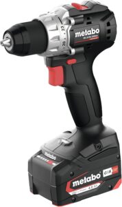 metabo Akku-Bohrschrauber BS 18 BL Edition, 18 V, CAS, 60 Nm, Brushless | 36 mm Bohr-Ø, kompakt und leistungsstark für präzises Bohren und Schrauben, inkl. Akku (18V/4.0Ah) & Ladegerät