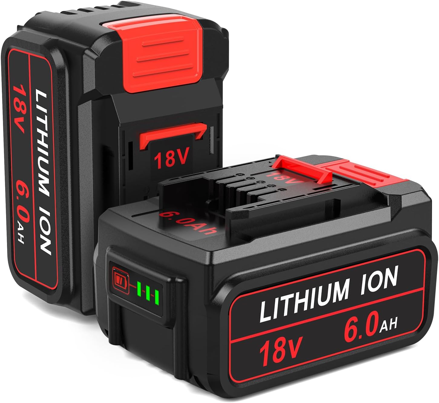 2Stück 18V 6,0Ah Ersatzakku für Einhell Akku, 6000mA mit LED-Anzeige Kompatibel mit Allen 18V X-Change Family Werkzeugakkus Geräte 1 2Stück 18V 6,0Ah Ersatzakku für Einhell Akku, 6000mA mit LED-Anzeige Kompatibel mit Allen 18V X-Change Family Werkzeugakkus Geräte