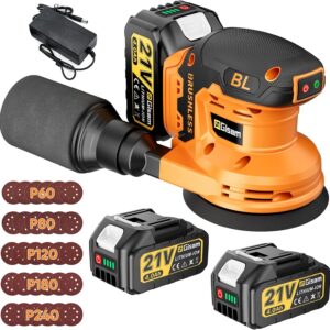 Exzenterschleifer 125mm 1200W bürstenlos Schleifmaschine für Holz Metall