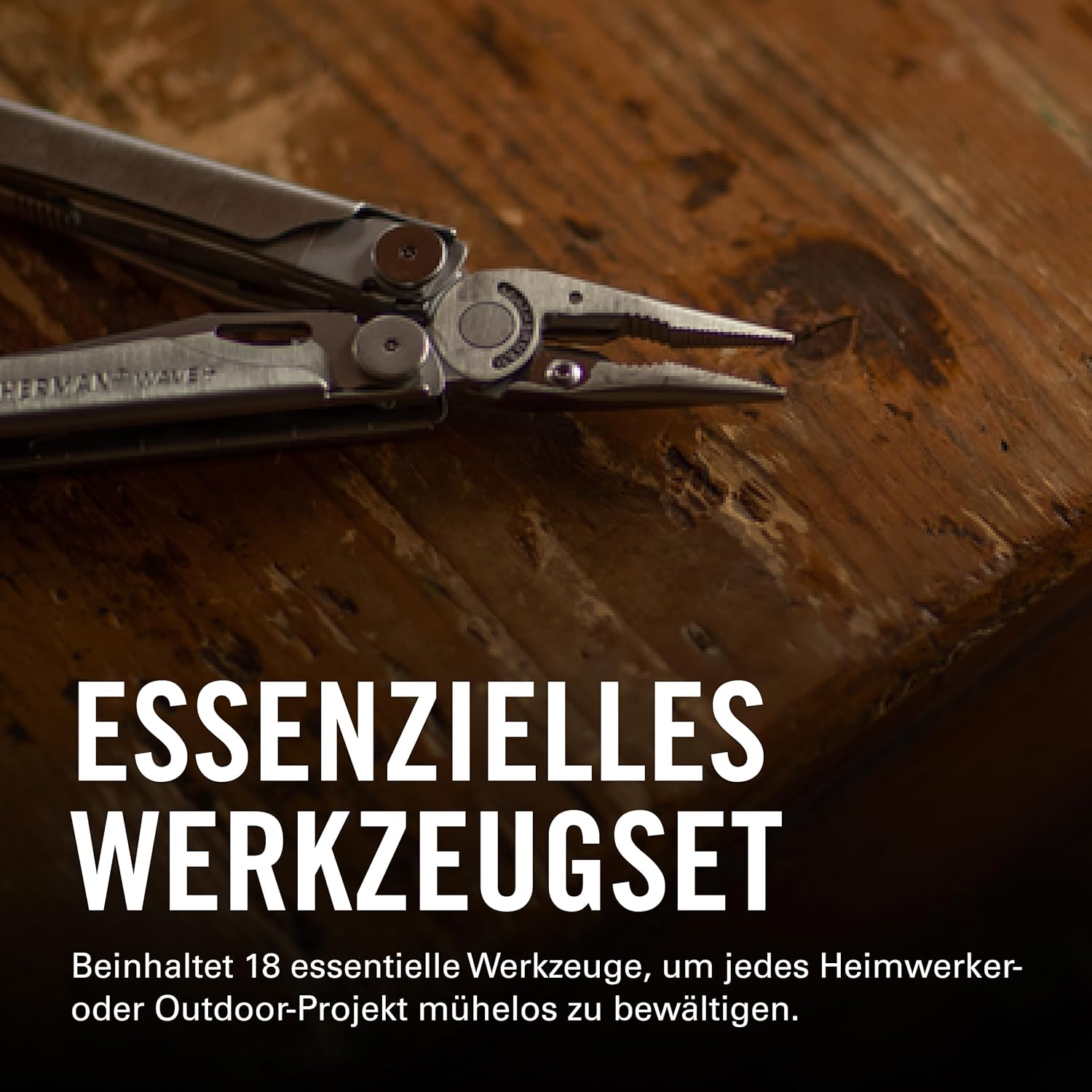 Leatherman Wave+ Multi-Tool, Schwarz | 18-in-1 Hochleistungs-Edelstahlwerkzeug mit Klingen, Zangen und Drahtschneidern, Camping Zubehör 2 Leatherman Wave+ Multi-Tool, Schwarz | 18-in-1 Hochleistungs-Edelstahlwerkzeug mit Klingen, Zangen und Drahtschneidern, Camping Zubehör – Bild 2