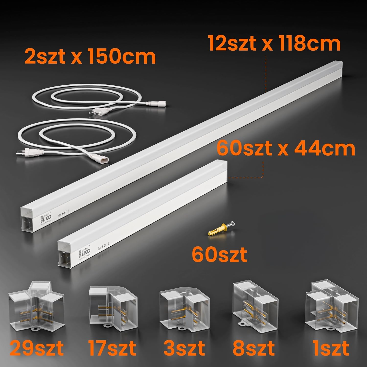 Garagenlampe LED 5-Hex 696W 4000K Verformbare LED Werkstatt Deckenleuchte DlY Sechseck Garage Licht für Garage, Werkstatt, Lager, keller, Fitnessstudio, Hexagon (243 x 484) 5 Garagenlampe LED 5-Hex 696W 4000K Verformbare LED Werkstatt Deckenleuchte DlY Sechseck Garage Licht für Garage, Werkstatt, Lager, keller, Fitnessstudio, Hexagon (243 x 484) – Bild 5
