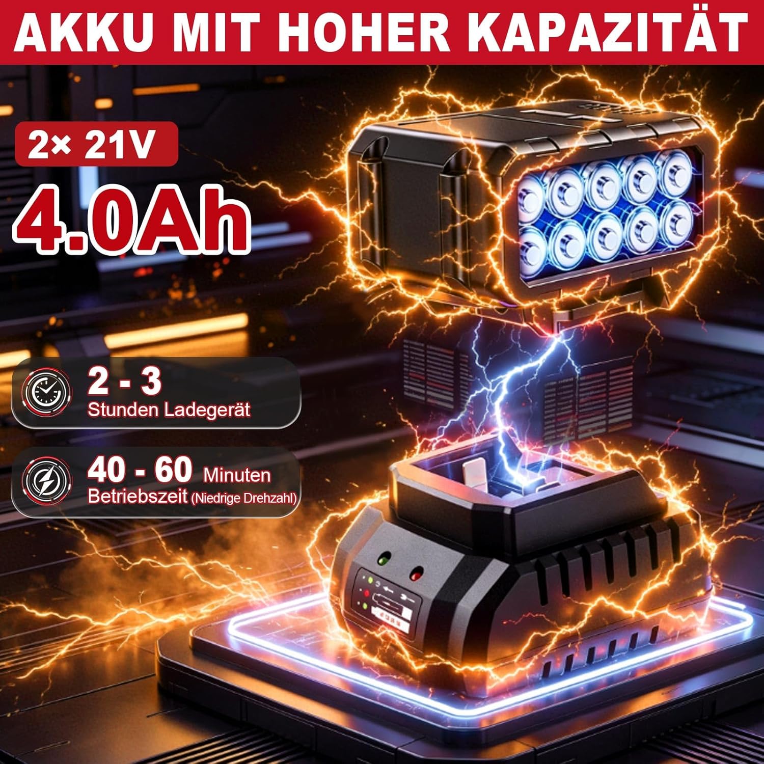 Akku Rasentrimmer für Makita-Akkus, 21V Rasentrimmer mit Akku 4 Akku Rasentrimmer für Makita-Akkus, 21V Rasentrimmer mit Akku – Bild 4