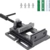BohrmaschinenSchraubstock, 110 mm Backenbreite, 3,75 Kilogramm,Maschinenschraubstock mit Schnellverstellknopf und Weiche Schraubstock-Schutzbacken 3 81zTlb4SLCL. AC SL1500