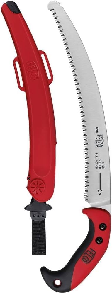 FELCO 630 Astsäge (gebogene Säge mit ziehendem Schnitt, Sägeblatt 33 cm, Schnitt-ø 120 mm, Länge 495 mm, Baumsäge inkl. Etui) 4 FELCO 630 Astsäge (gebogene Säge mit ziehendem Schnitt, Sägeblatt 33 cm, Schnitt-ø 120 mm, Länge 495 mm, Baumsäge inkl. Etui) – Bild 4
