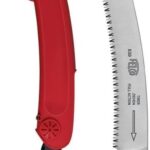 FELCO 630 Astsäge (gebogene Säge mit ziehendem Schnitt, Sägeblatt 33 cm, Schnitt-ø 120 mm, Länge 495 mm, Baumsäge inkl. Etui)