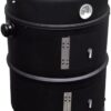 ITA Räuchergrill 3in1 Multifunktional - Grillen, Räuchern, Garen - Modularer Holzkohlegrill Smoker mit Thermometer & regulierbarem Luftabzug am Deckel - Grilltonne Räucherofen 3 514Ajg QS6L. AC SL1500