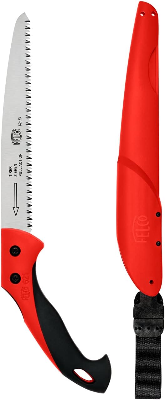 FELCO 630 Astsäge (gebogene Säge mit ziehendem Schnitt, Sägeblatt 33 cm, Schnitt-ø 120 mm, Länge 495 mm, Baumsäge inkl. Etui) 2 FELCO 630 Astsäge (gebogene Säge mit ziehendem Schnitt, Sägeblatt 33 cm, Schnitt-ø 120 mm, Länge 495 mm, Baumsäge inkl. Etui) – Bild 2