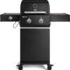 BURNHARD® FRED Jr. Deluxe Gasgrill 2-Brenner, Gusseisenrost, Schwarz-Matt 6 51g5qrSV0jL. AC SL1500