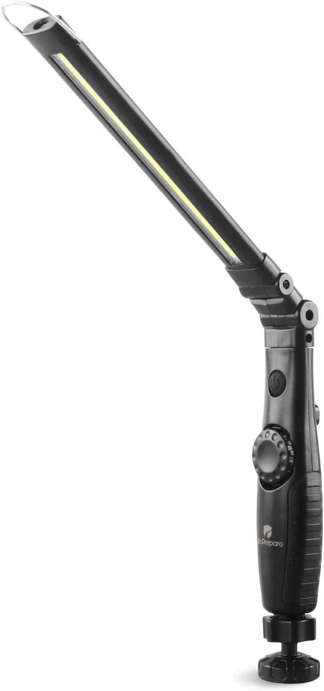 Dr. Prepare Arbeitsleuchte, Wiederaufladbare Werkstattlampe & Taschenlampe 1 Dr. Prepare Arbeitsleuchte, Wiederaufladbare Werkstattlampe & Taschenlampe