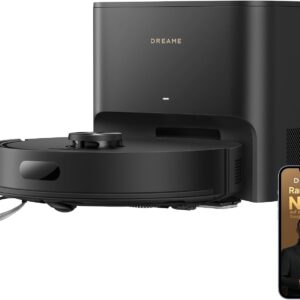 dreame D20 Air Plus Saug- und Wischroboter mit 20.000 Pa Saugkraft, Verwicklungsschutz, selbstentleerendem Dock, Teppich-Tiefenreinigung und Smart-Navigation.