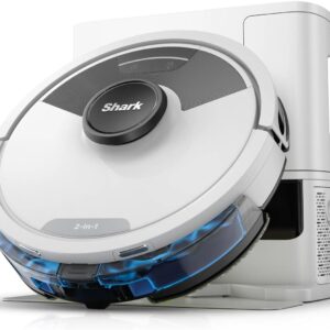 Shark Matrix Plus 2-in-1 selbstentleerter Wisch- & Saugroboter, Weiß