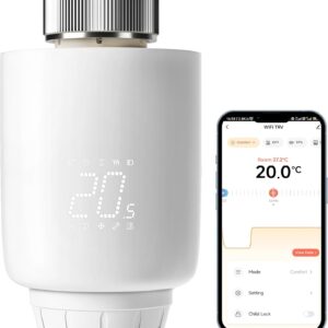 DEWENWILS Smartes Heizkörperthermostat WiFi, Kein Gateway erforderlich