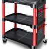 CCLIFE Werkstattwagen Werkzeugwagen Bestückt 87x43x66 cm Tragkraft 150 kg 7 613dLgU GBL. AC SL1500