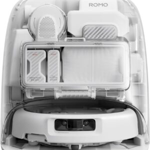 DJI ROMO P2 KI-gestützter Saugroboter mit Wischfunktion,36.000 Pa Saugkraft