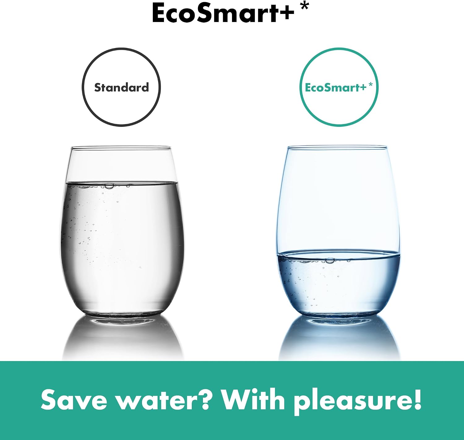 hansgrohe Crometta - wassersparender Duschkopf 6 l/min (EcoSmart), Handbrause mit 2 Strahlarten, runde Duschbrause (100 mm), Sparduschkopf mit Antikalk-Funktion, Weiß/Chrom, 26336400 2 hansgrohe Crometta - wassersparender Duschkopf 6 l/min (EcoSmart), Handbrause mit 2 Strahlarten, runde Duschbrause (100 mm), Sparduschkopf mit Antikalk-Funktion, Weiß/Chrom, 26336400 – Bild 2