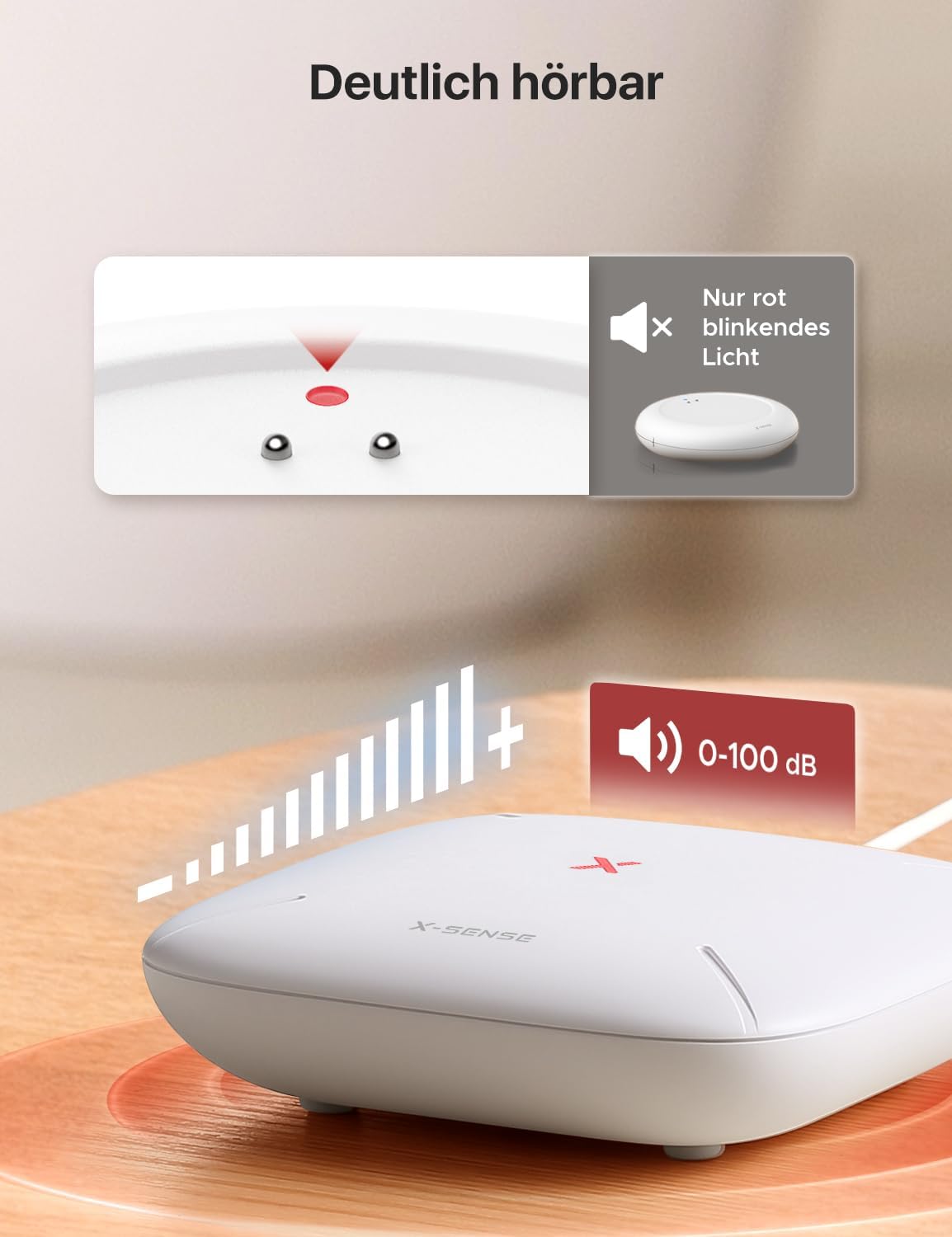 X-Sense Wassermelder WLAN mit SBS50 Basisstation, Smarter Wassermelder, App-Warnungen(nur 2.4Ghz), wasserdicht nach IP67, Funk-Wassersensor für Küche, Bad, Keller, SWS0A41, 5er Set 5 X-Sense Wassermelder WLAN mit SBS50 Basisstation, Smarter Wassermelder, App-Warnungen(nur 2.4Ghz), wasserdicht nach IP67, Funk-Wassersensor für Küche, Bad, Keller, SWS0A41, 5er Set – Bild 5