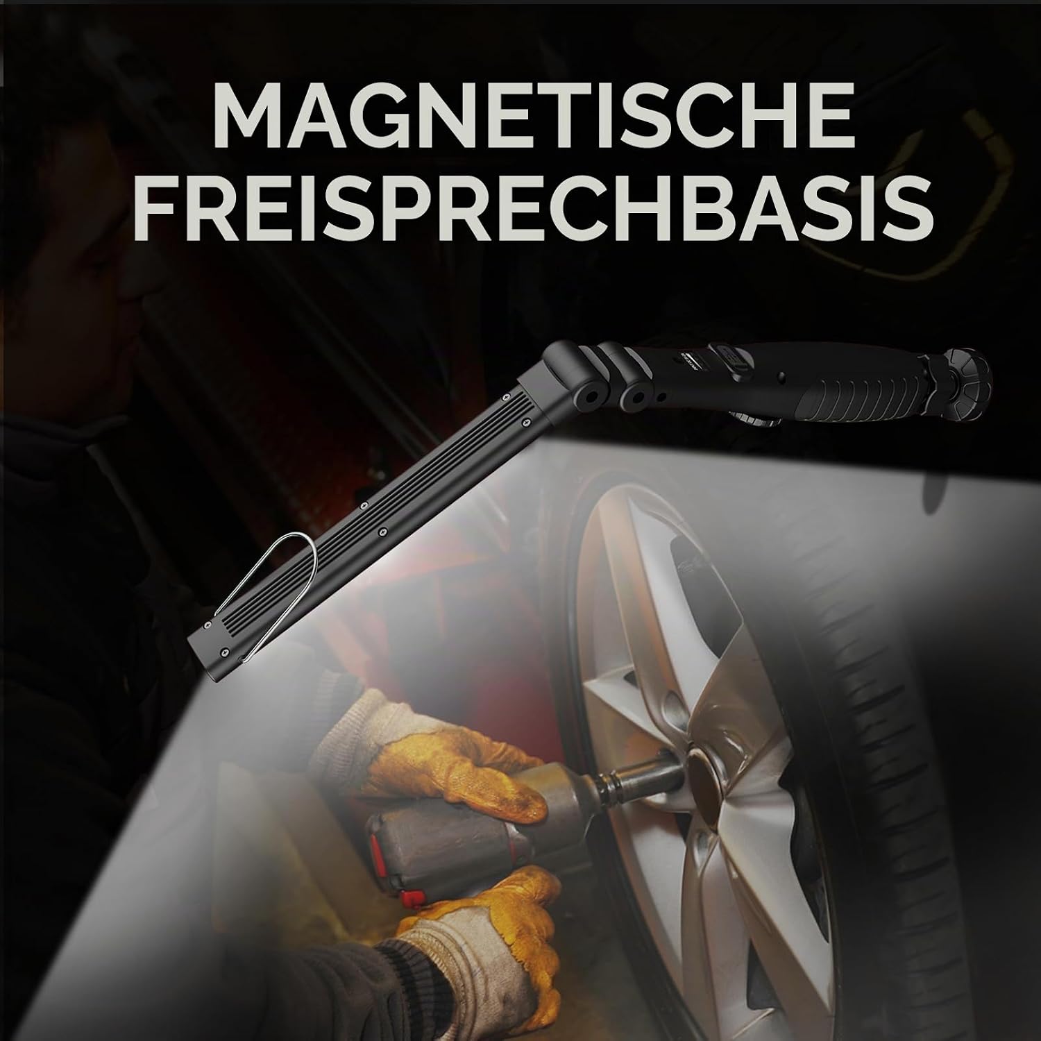 Dr. Prepare Arbeitsleuchte, Wiederaufladbare Werkstattlampe & Taschenlampe 3 Dr. Prepare Arbeitsleuchte, Wiederaufladbare Werkstattlampe & Taschenlampe – Bild 3