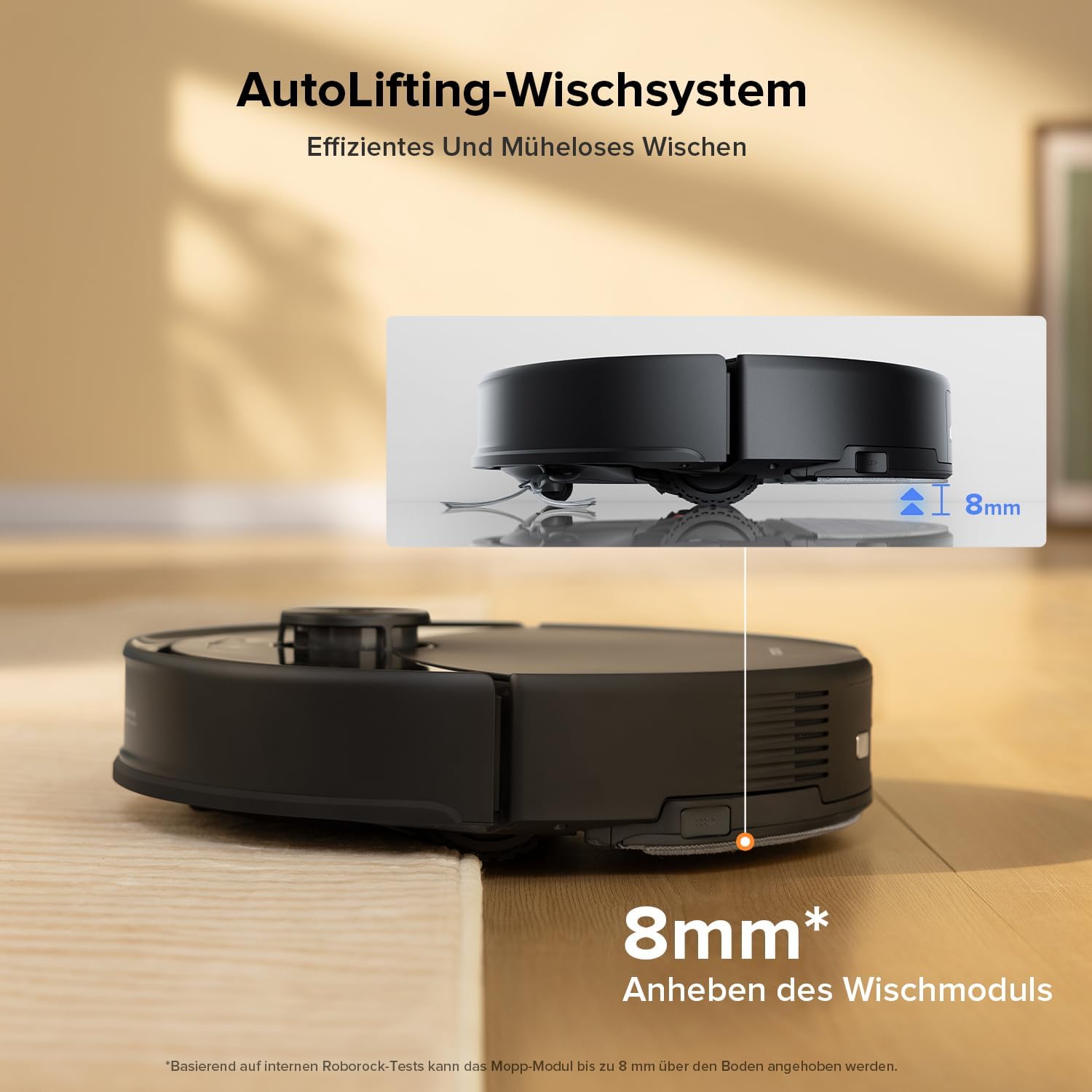 roborock Q10 S5-Set Saugroboter mit Wischfunktion, 10.000 Pa Saugkraft 5 roborock Q10 S5-Set Saugroboter mit Wischfunktion, 10.000 Pa Saugkraft – Bild 5