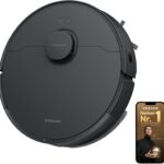 dreame D20 Saugroboter, 13.000 Pa Saugkraft, DuoBrush für Tierhaare, LDS-Navigation, 2-in-1: Staubsaugen und Wischen, Hartböden und Teppiche, 5.200-mAh-Akku, App- und Sprachsteuerung