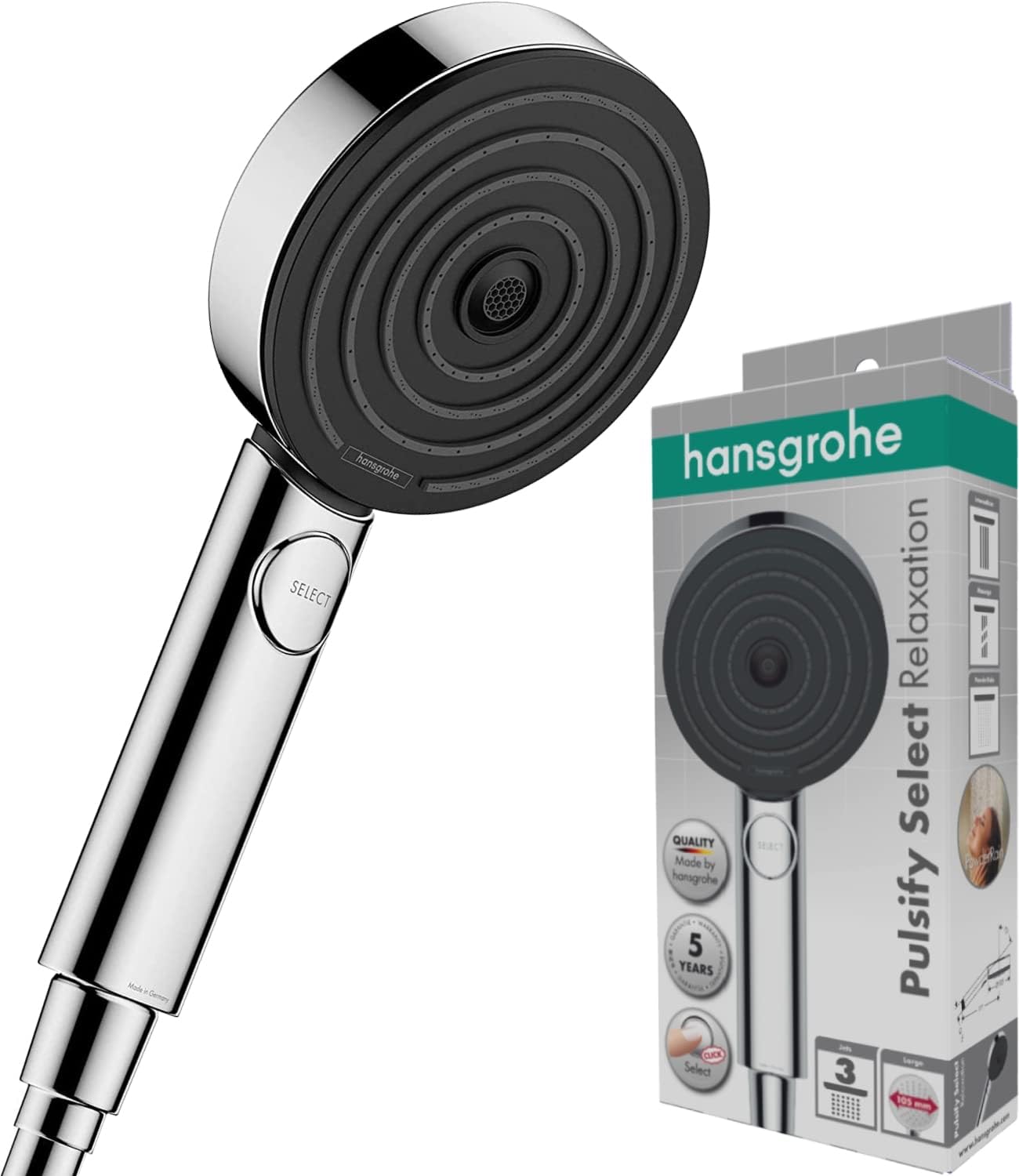 Wassersparender Duschkopf mit starkem Strahl: warum du ihn unbedingt brauchst 13 hansgrohe Pulsify Select S