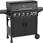 TAINO BRANDO 6+1 Gasgrill 6 Brenner Seitenkocher BBQ Grillwagen Gasgriller