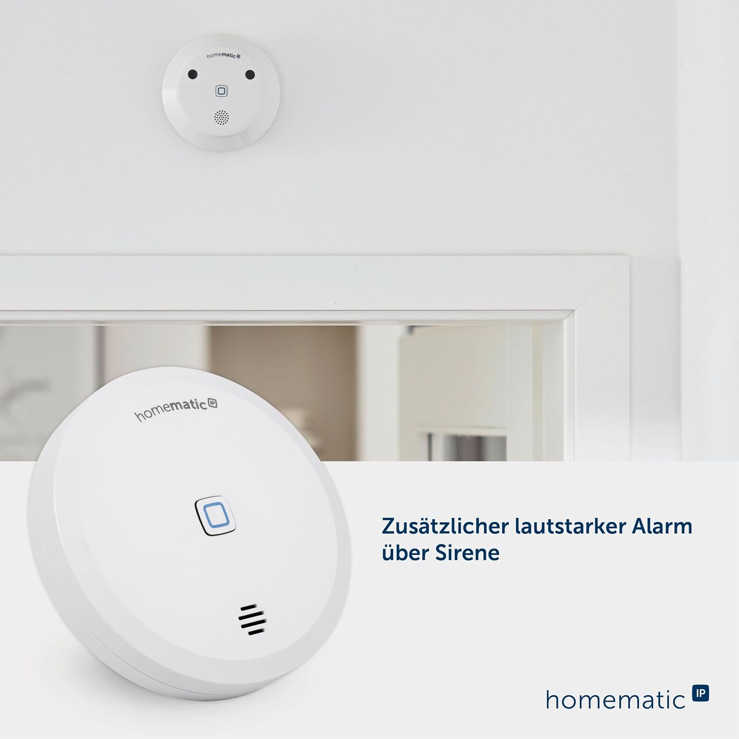 Homematic IP Smart Home Wassersensor, Wassermelder für zuverlässige Alarmierung per Sirene und Push-Benachrichtigung in der Smartphone-App bei Feuchtigkeit und Wasser (Single) 5 Homematic IP Smart Home Wassersensor, Wassermelder für zuverlässige Alarmierung per Sirene und Push-Benachrichtigung in der Smartphone-App bei Feuchtigkeit und Wasser (Single) – Bild 5