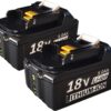 2 Packs 18V 5Ah Li-Ion Ersatz für 18V Akku BL1860B BL1850B BL1840B BL1860 BL1850 BL1840 BL1830 BL1820 BL1815 BL1835 BL1845 194205-3 LXT-400 mit LED-Anzeige 7 61fIRkiV4SL. AC SL1000