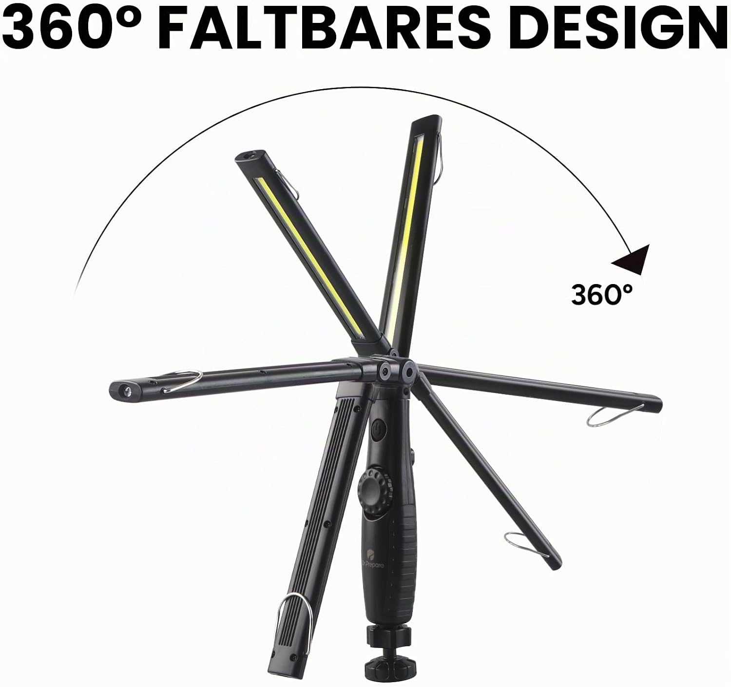 Dr. Prepare Arbeitsleuchte, Wiederaufladbare Werkstattlampe & Taschenlampe 4 Dr. Prepare Arbeitsleuchte, Wiederaufladbare Werkstattlampe & Taschenlampe – Bild 4