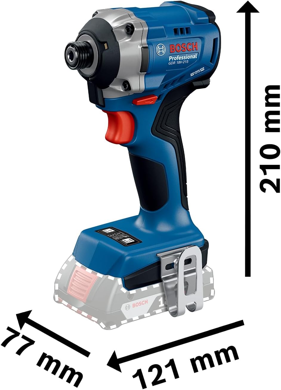 Bosch PRO 18V System Akku-Drehschlagschrauber GDR 18V-215 (inkl. L-BOXX) 5 Bosch PRO 18V System Akku-Drehschlagschrauber GDR 18V-215 (inkl. L-BOXX) – Bild 5