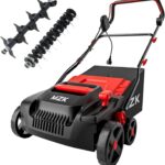 MZK Elektro Vertikutierer & Rasenlüfter, 38 cm, 3700 U/min