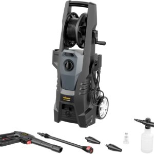 WAGNER AQUASTORM Premium - Leistungsstarker Hochdruckreiniger für professionelle Ergebnisse und anspruchsvolle Reinigungsaufgaben, inkl. Standard-, Turbo- und Schaumdüse