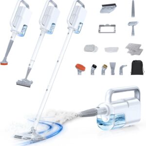 10-in-1 Dampfreiniger mit abnehmbarem Handgerät,Handdampfreiniger Zubehör