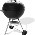 Weber Bar-B-Kettle Holzkohlegrill 57 cm mit Stand und Rädern