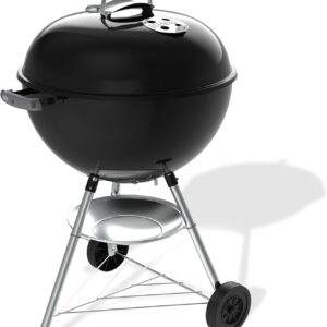Weber Bar-B-Kettle Holzkohlegrill 57 cm mit Stand und Rädern