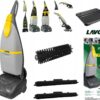 Lavor Kompakte Scheuersaugmaschine Sprinter 1000W, Bodenreinigungsmaschine mit Walzenbürste & Absaugung, 1015 m²/h, 2 Saugbalken, Hartbodenreiniger für Büro, Hotel, Praxis & Zuhause 2 61uQhI FFwL. AC SL1138
