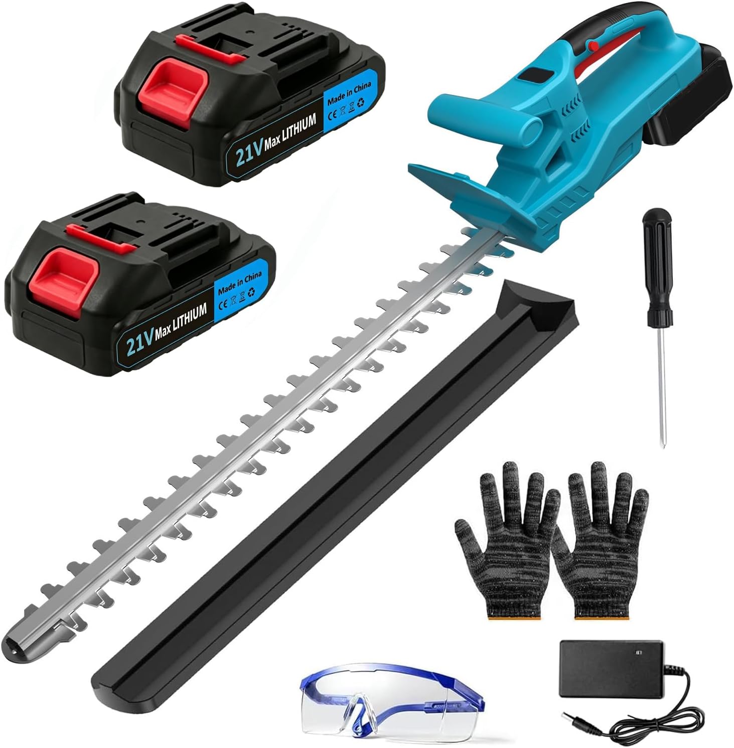 Akku‑Heckenschere für Makita‑Akkus,mit 2 x 2000mAh Akkus und Ladegerät 1 Akku‑Heckenschere für Makita‑Akkus,mit 2 x 2000mAh Akkus und Ladegerät