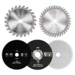 5-teiliges Kreissägeblatt Set – 85 x 10 mm, TCT/HSS Sägeblätter