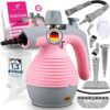 Neighbour's Friend® Handdampfreiniger in Rosa – Leistungsstarkes Dampfreiniger Handgerät I Dampfente mit 350ml Tank, Dampfregulierung & Aufsätzen für Haushalt, Fenster, Polstermöbel & mehr 7 714j4Y4qTxL. AC SL1500