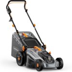 VonHaus Rasenmäher 1600W, Rasenmäher Elektrisch für alle Grasarten- 42L Fangkorb, 380mm Schnittbreite, 5 einstellbare Schnitthöhen 20-70mm, Höhenverstellbarer Ergonomischer Softgriff