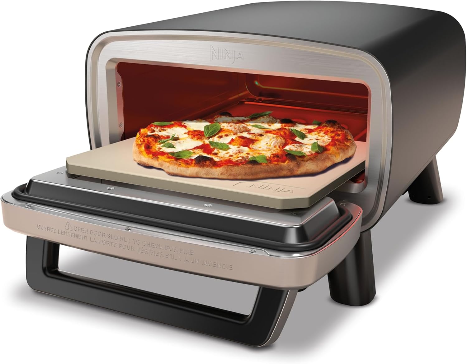 Ninja Artisan Outdoor-Pizzaofen & Heißluftfritteuse, 4 Funktionen, Grau 2 Ninja Artisan Outdoor-Pizzaofen & Heißluftfritteuse, 4 Funktionen, Grau – Bild 2