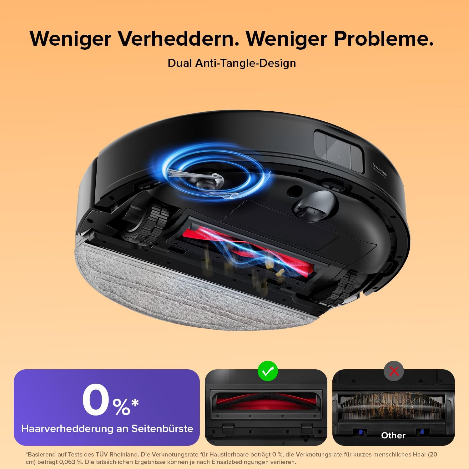 roborock Q10 S5-Set Saugroboter mit Wischfunktion, 10.000 Pa Saugkraft 3 roborock Q10 S5-Set Saugroboter mit Wischfunktion, 10.000 Pa Saugkraft – Bild 3