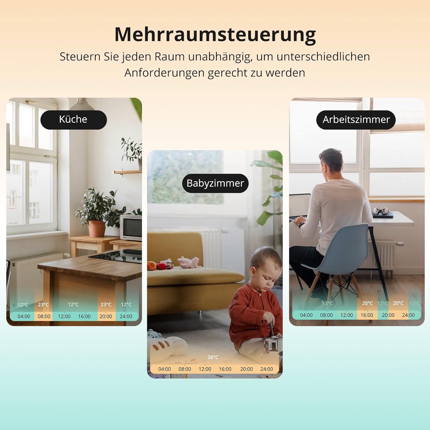 SONOFF Smart Heizkörperthermostat TRVZB, Smart Heizungsthermostat mit App-Funktion, Zigbee Thermostat Benötigt Zigbee 3.0 Hub, kompatibel mit Amazon Alexa/Home Assistant 5 SONOFF Smart Heizkörperthermostat TRVZB, Smart Heizungsthermostat mit App-Funktion, Zigbee Thermostat Benötigt Zigbee 3.0 Hub, kompatibel mit Amazon Alexa/Home Assistant – Bild 5