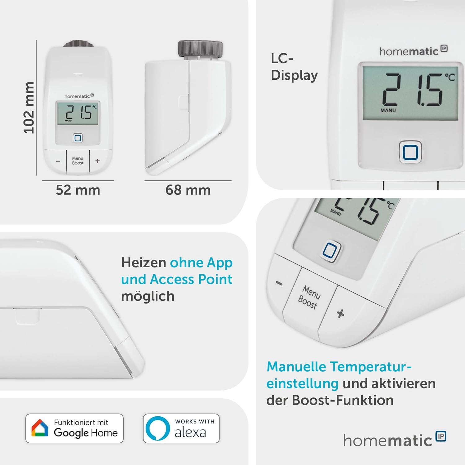 Homematic IP Heizkörperthermostat – Basic 3 Homematic IP Heizkörperthermostat – Basic – Bild 3