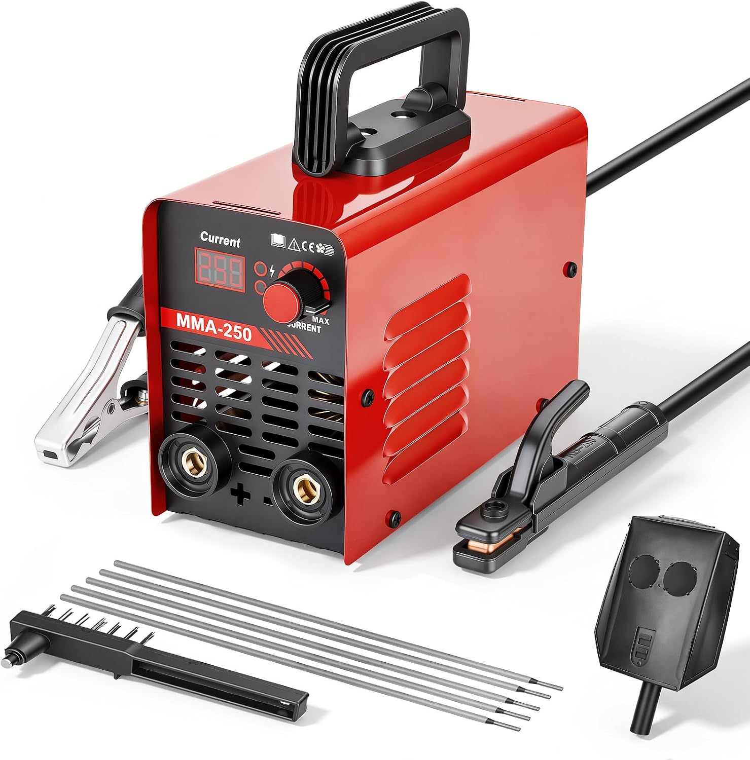 Mini-Schweißgerät 140A 220V MMA-Inverter mit LCD Display Heißstart 1 Mini-Schweißgerät 140A 220V MMA-Inverter mit LCD Display Heißstart