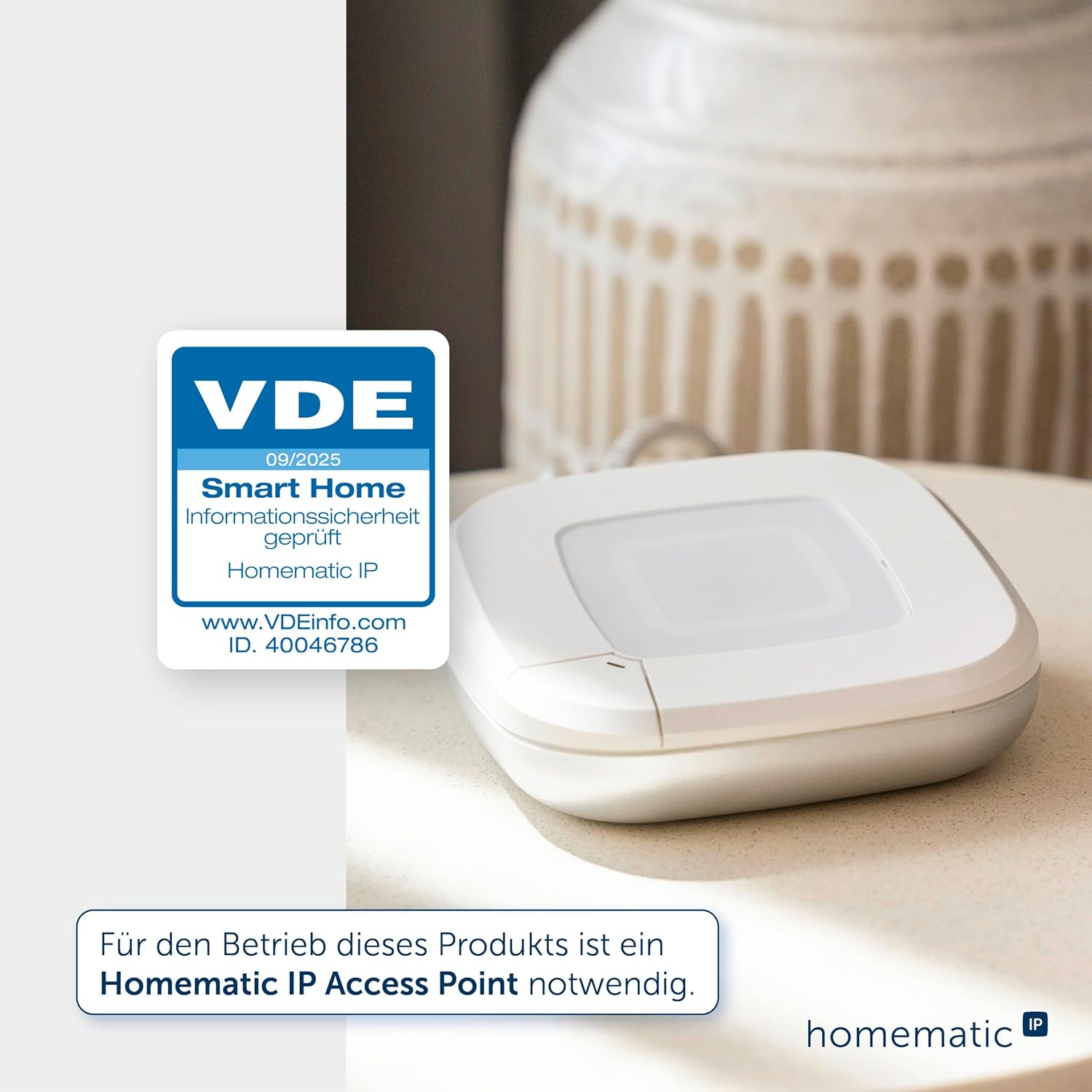 Homematic IP Smart Home Wassersensor, Wassermelder für zuverlässige Alarmierung per Sirene und Push-Benachrichtigung in der Smartphone-App bei Feuchtigkeit und Wasser (Single) 4 Homematic IP Smart Home Wassersensor, Wassermelder für zuverlässige Alarmierung per Sirene und Push-Benachrichtigung in der Smartphone-App bei Feuchtigkeit und Wasser (Single) – Bild 4