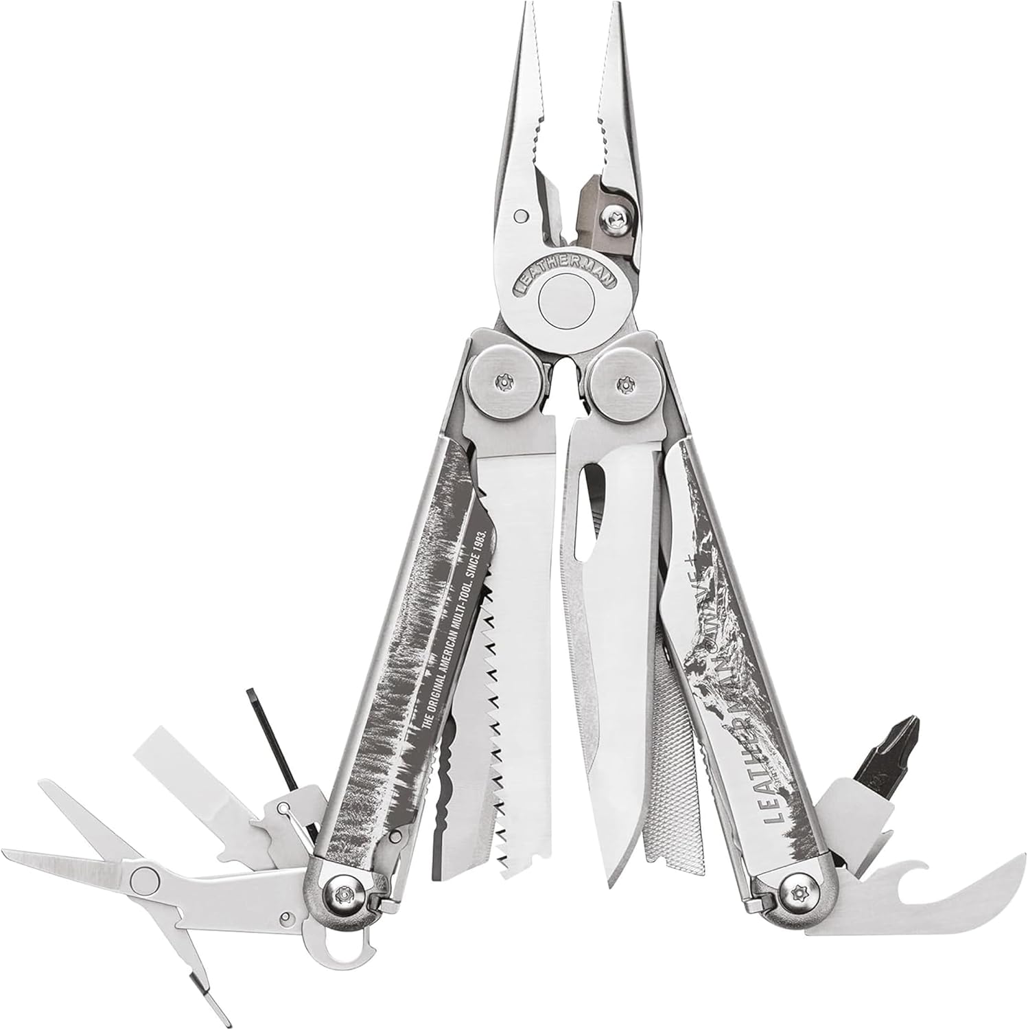 Leatherman Wave+ Multi-Tool, Special Edition, Grau 1 Leatherman Wave+ Multi-Tool, Special Edition, Grau